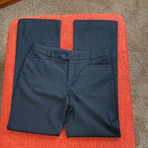 JOSEPH Black Wool Trouser Straight Leg Pants